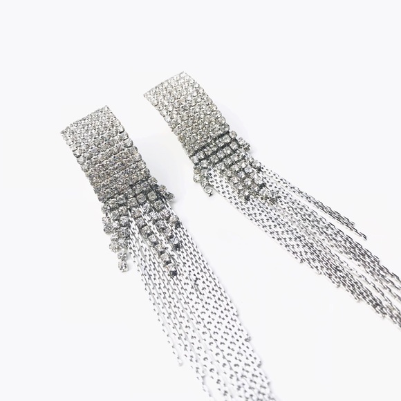 Dangling chandelier earrings - Picture 2 of 8